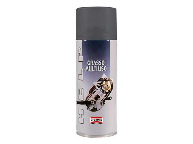 Help Grasso Multiuso 400ml - Lubrificante Versatile per Meccanismi, Attrezzature e Superfici Metalliche Arexons Help Grasso Multiuso 400ml - Lubrificante Versatile per Meccanismi, Attrezzature e Superfici Metalliche Arexons